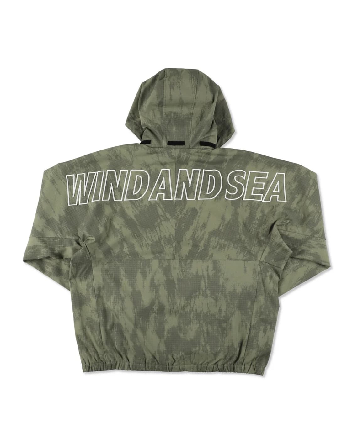 Wind and sea big logo shell parka 상품이미지5