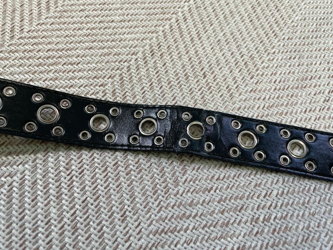 빈티지 스터드 레더 벨트  J03691 상품이미지4