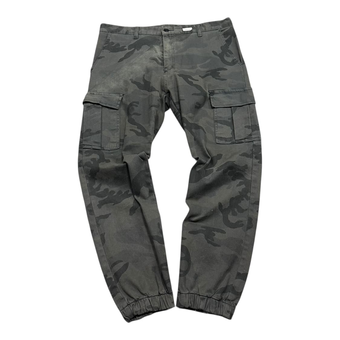 ✨ (바배) 빈티지 카모 카고 조거 팬츠 상품이미지1