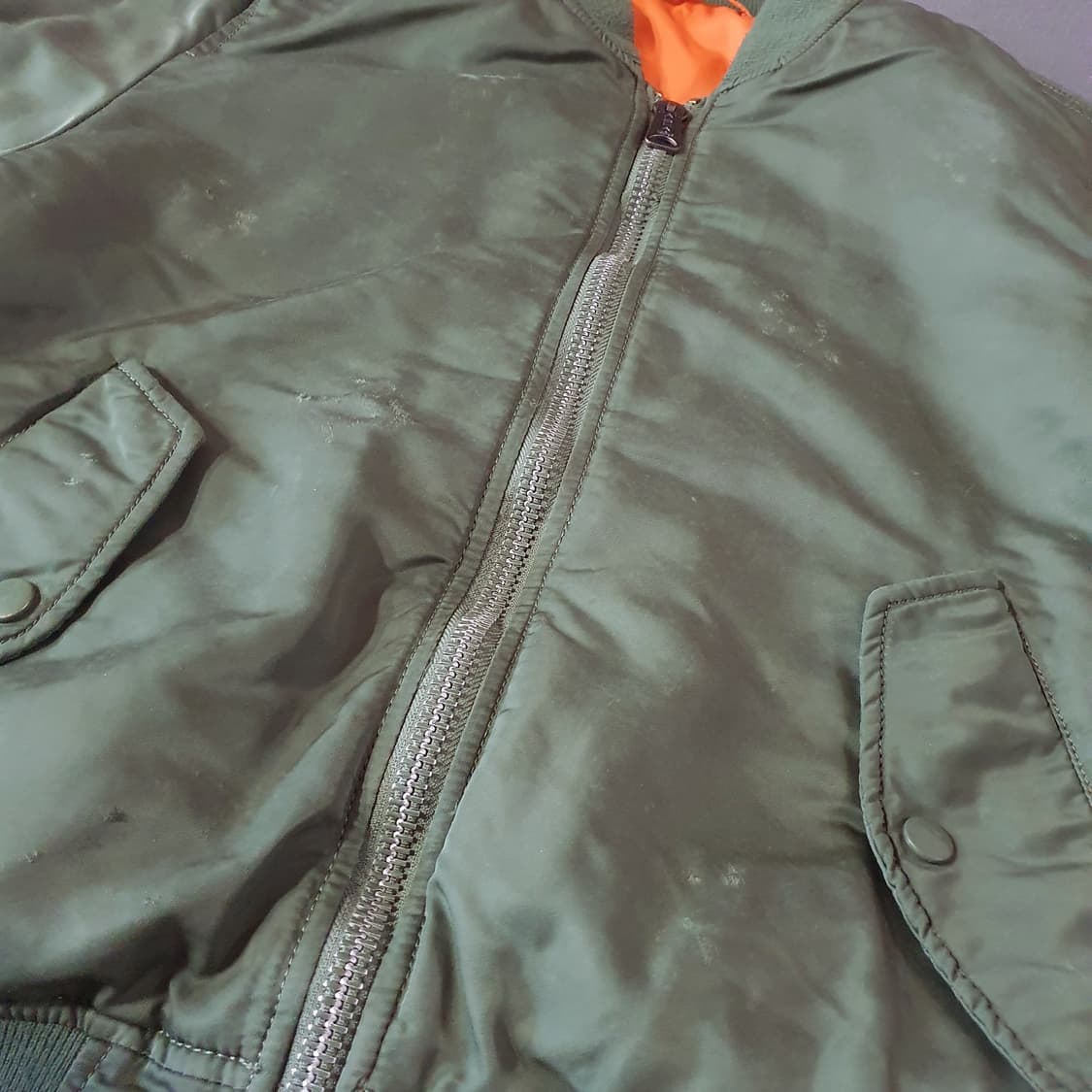 알릭스 알파인더스트리 ma1 항공점퍼 자켓 xs 상품이미지6