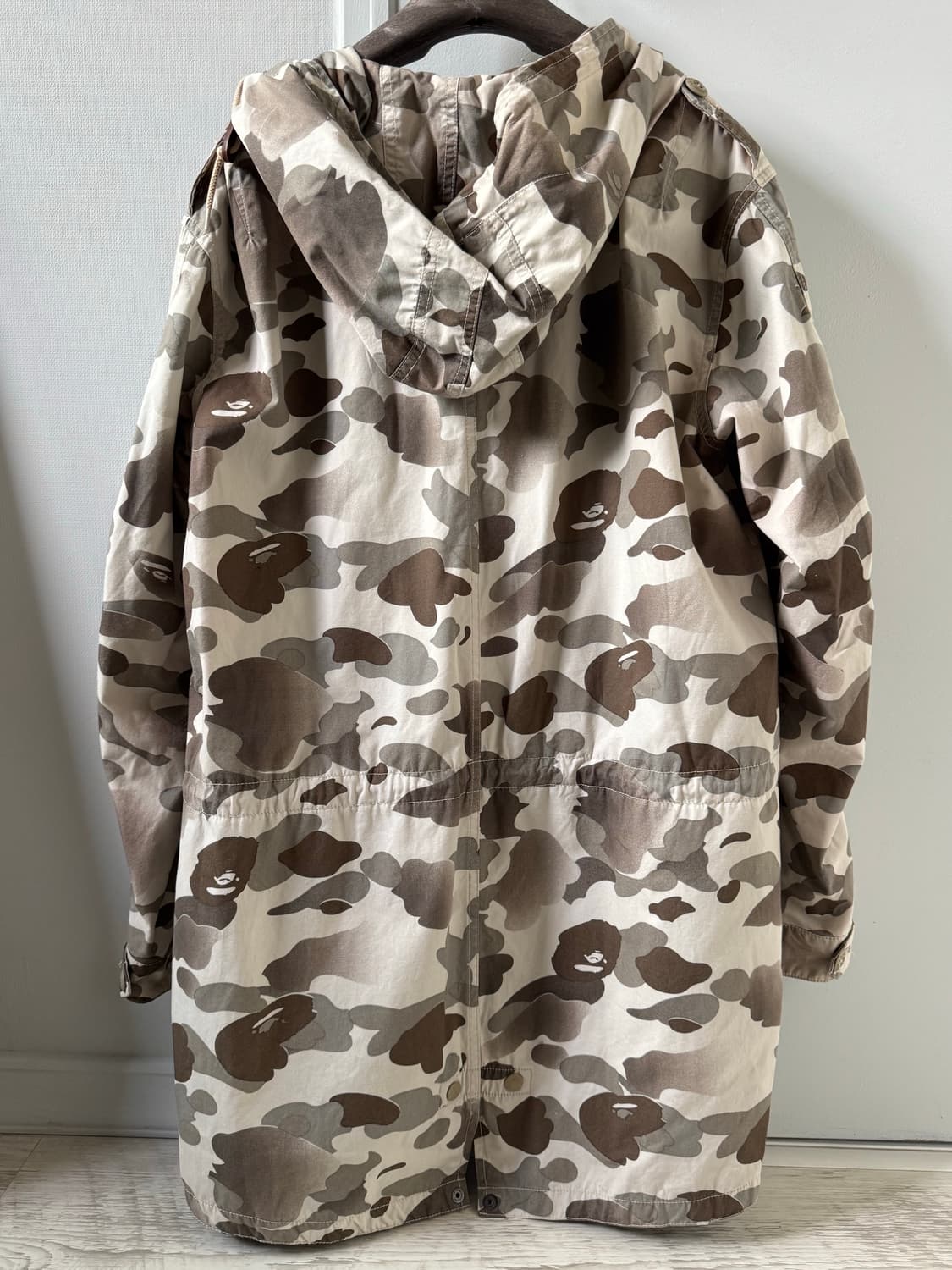 베이프 윈드스토퍼 피쉬테일 밀리터리 파카 상품이미지2