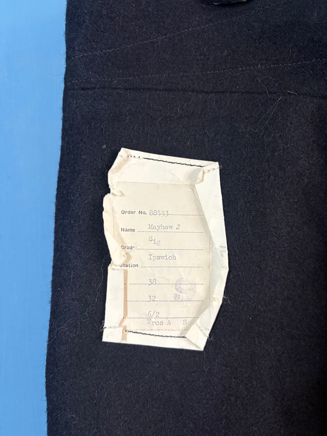 Rare!!! 50’s British Railways Work Pant. 상품이미지7