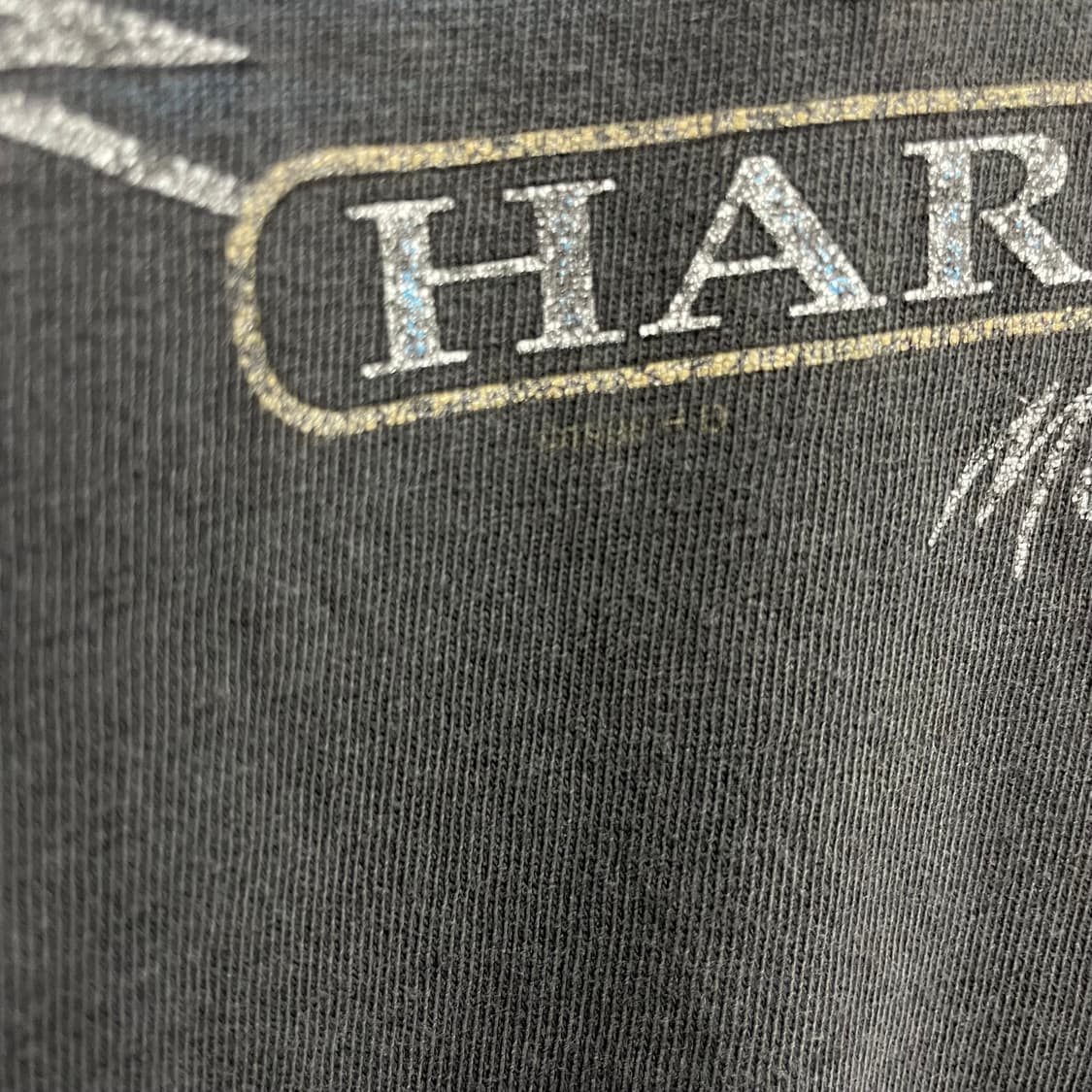 할리데이비슨 90s 하드 페이딩 레이서 빈티지 반팔 티셔츠 상품이미지5