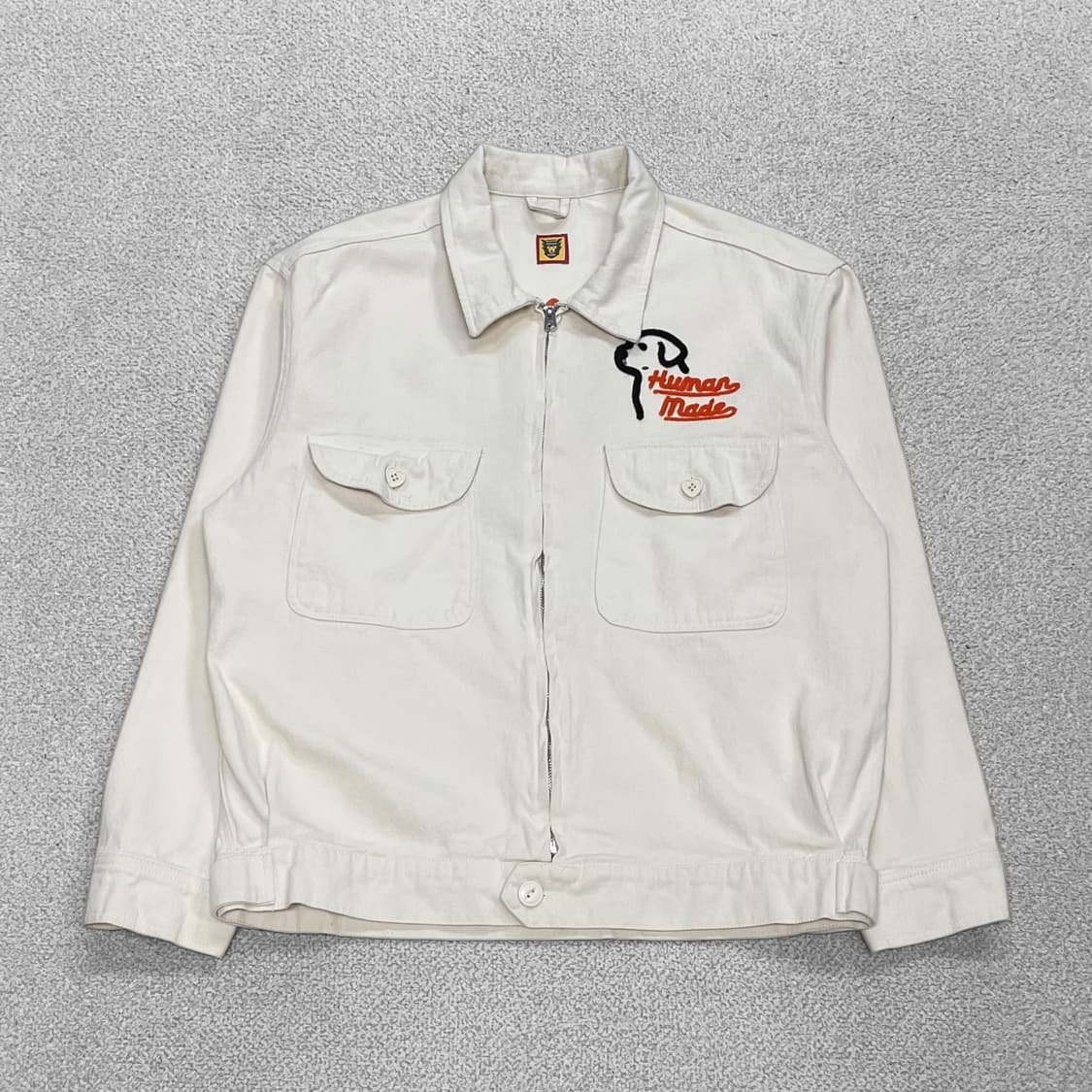 휴먼메이드 리트리버 워크 자켓 아이보리 상품이미지1