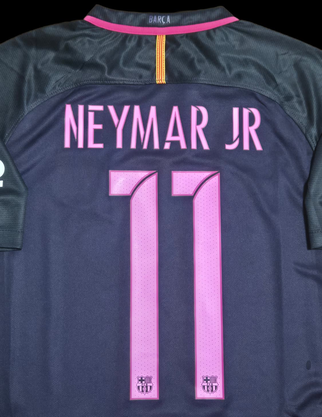 16-17 바르셀로나 어웨이 네이마르 주니어 유니폼 M 상품이미지7