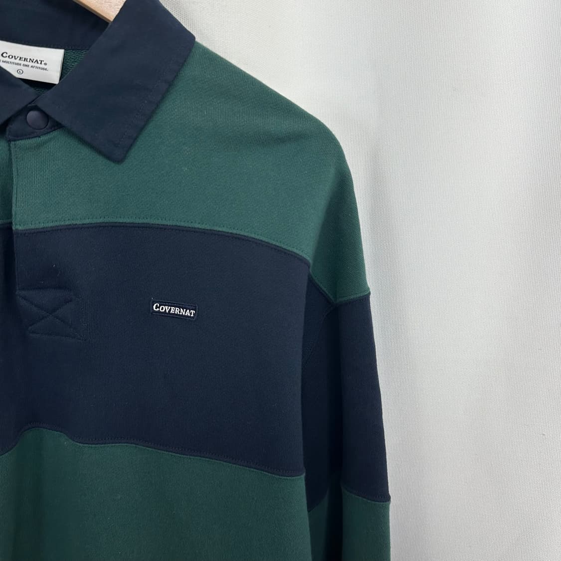   커버낫 남성 스트라이프 면티셔츠 L 100 상품이미지2