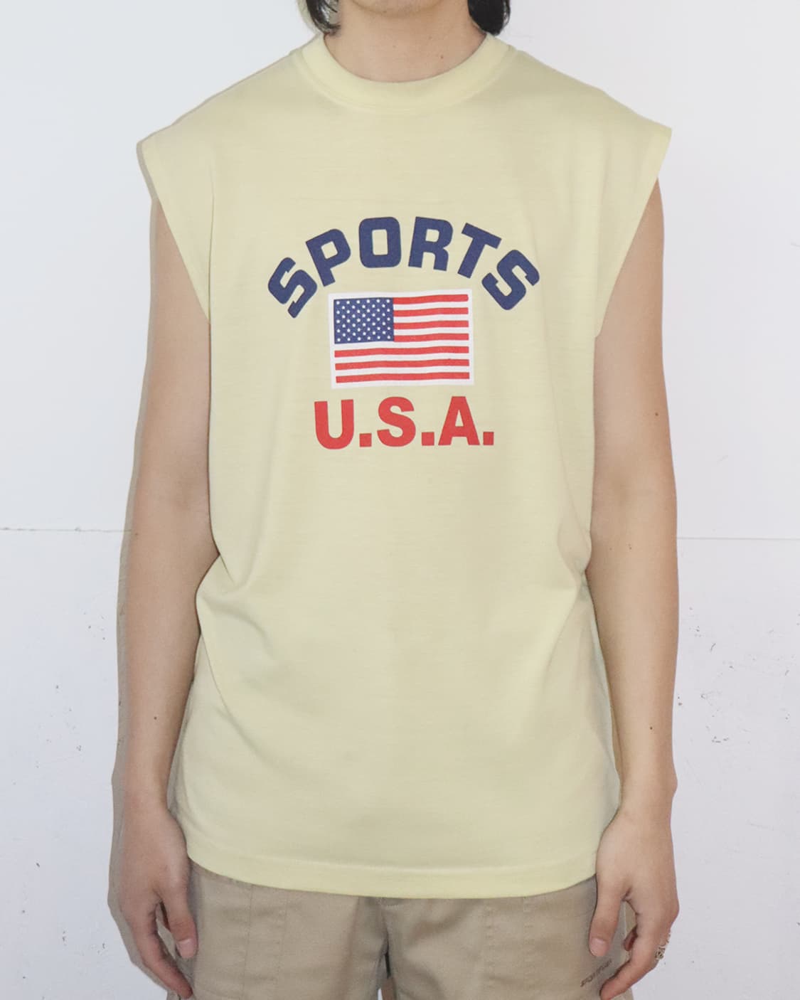 폴로 스포츠 U.S.A 프린티드 슬리브리스 상품이미지2