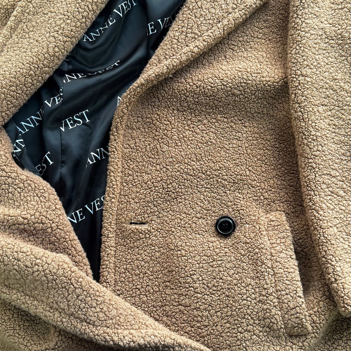 앤 베스트 ANNE VEST 테디베어 코트 상품이미지5