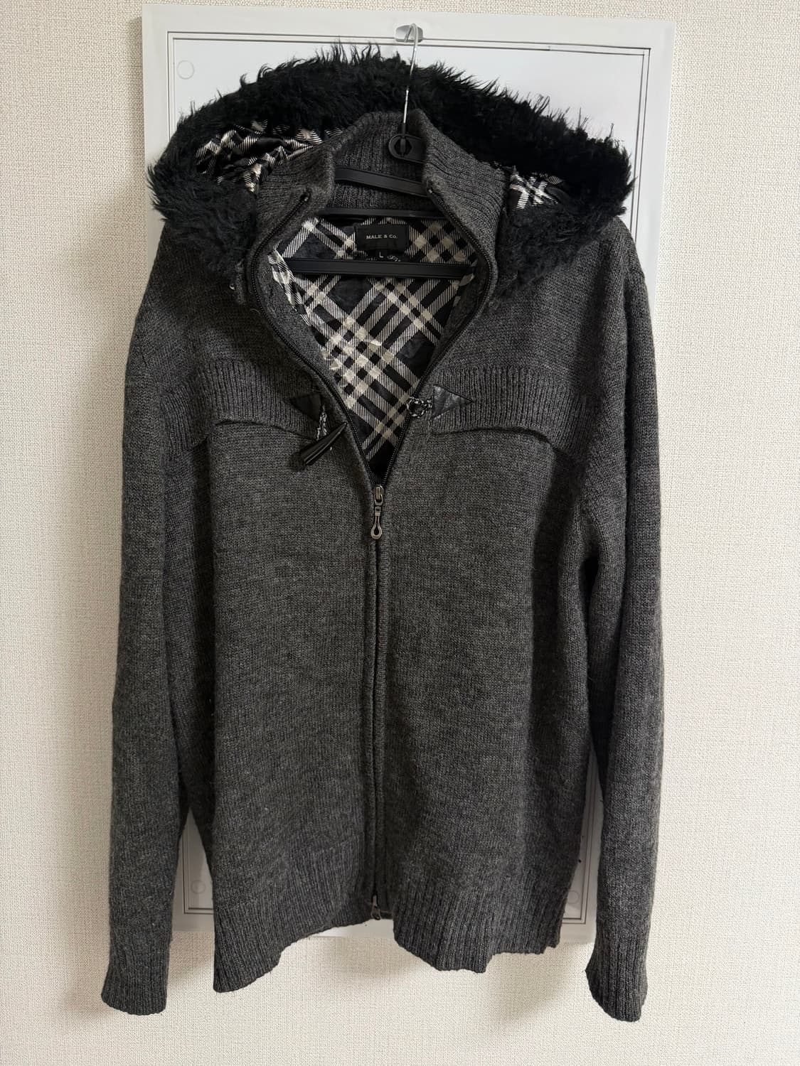 japanese vintage fur sweater 상품이미지2