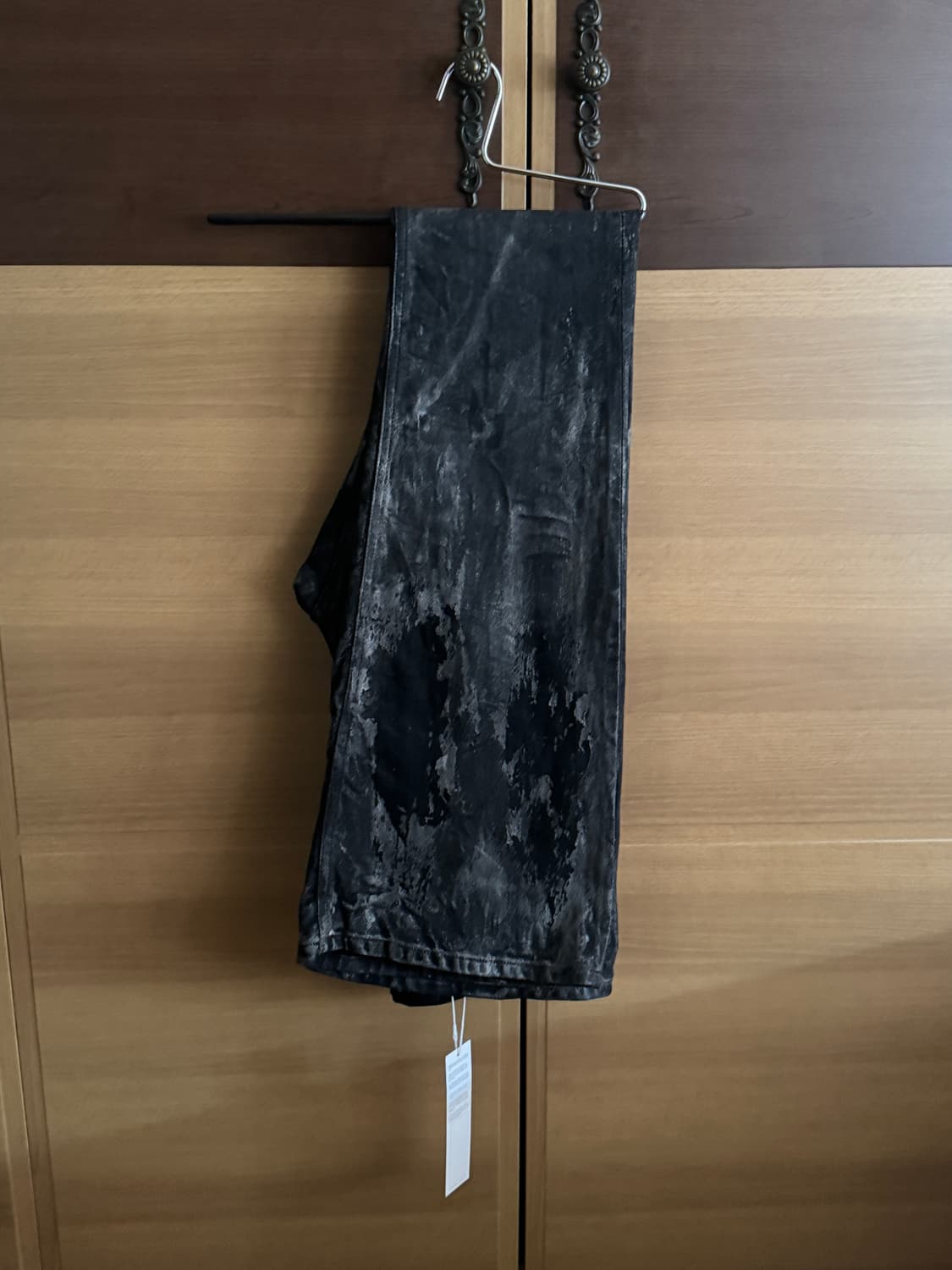 [새상품] 에모스탠스클럽 펜타그램 코팅 배기 플레어 진 상품이미지4