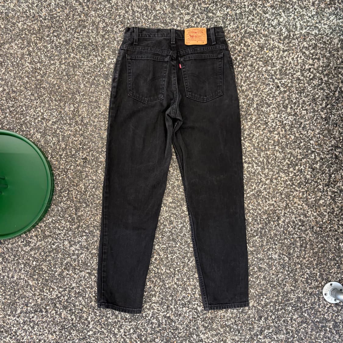 00s 리바이스 550 테이퍼드 블랙진 (30) 상품이미지2