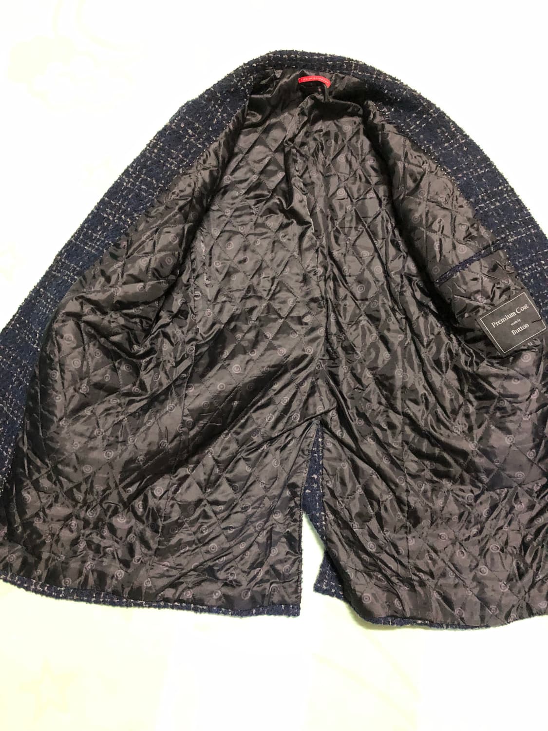 (초특가)편집샵 더블브레스트 헤링본 더블코트/몽클레어 타임 솔리드시스템 상품이미지6