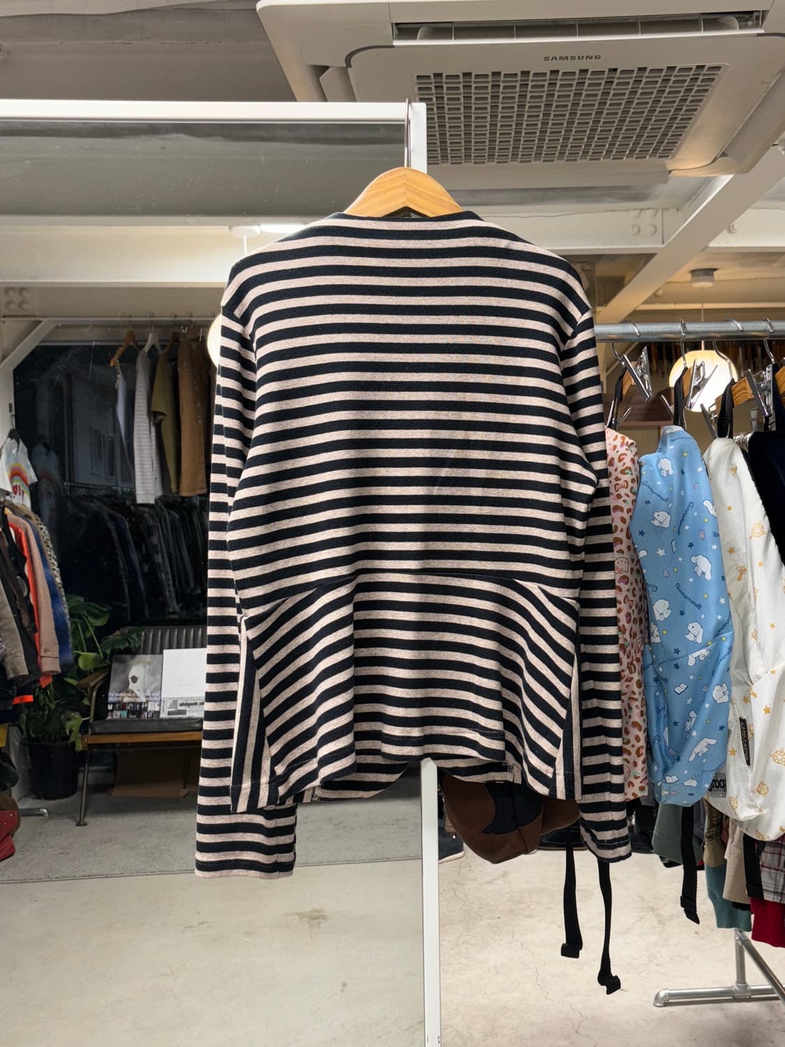 Lunn 스트라이프 가디건 상품이미지2