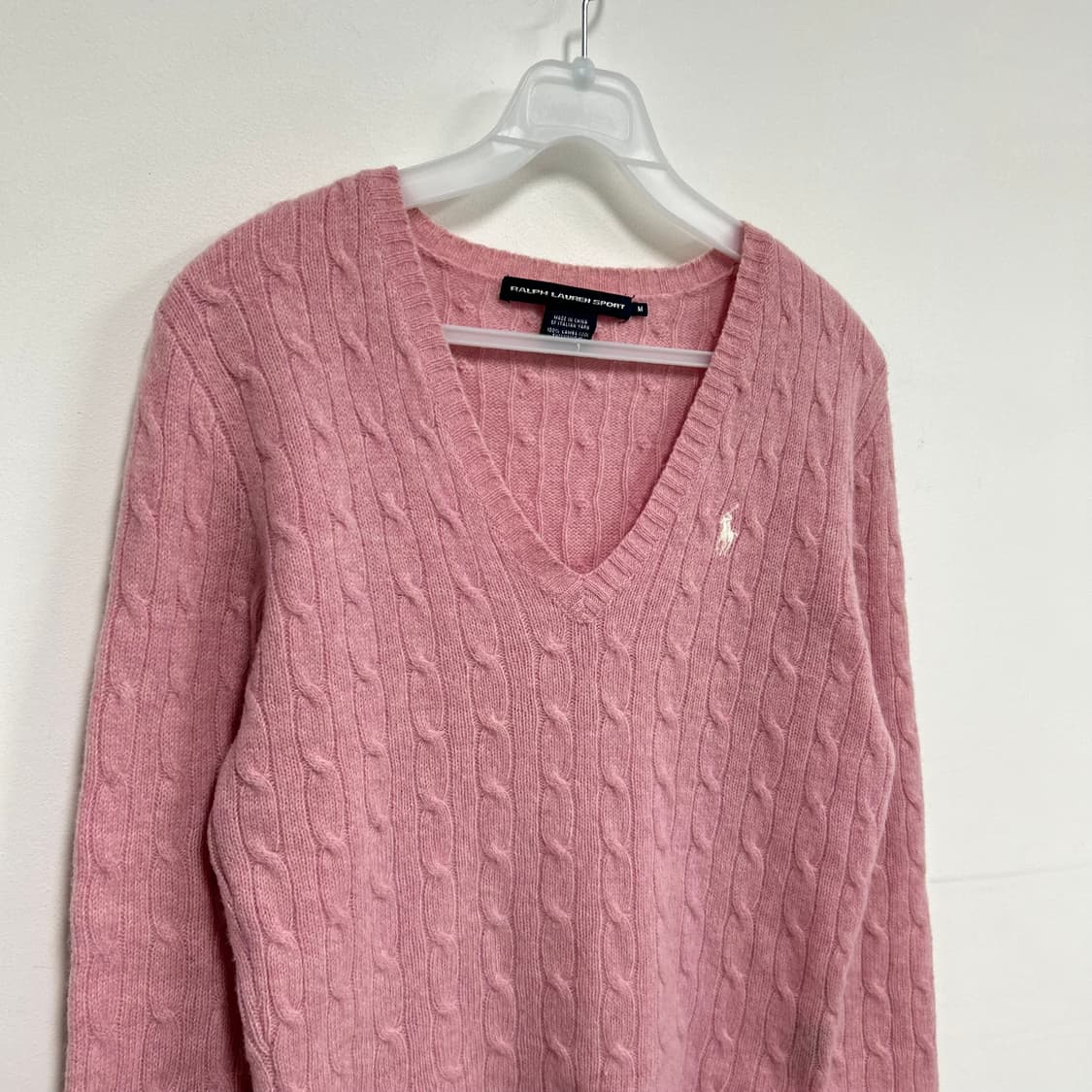 폴로 브이넥 니트[1673] 상품이미지4