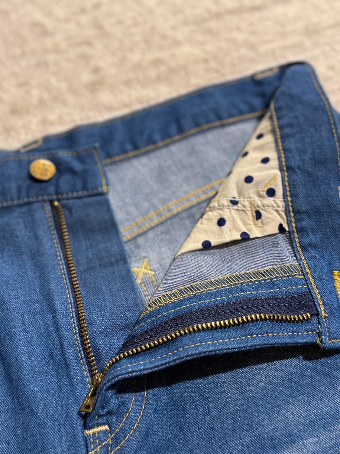 LEE Stitched Mini Denim Skirt 0261 상품이미지5