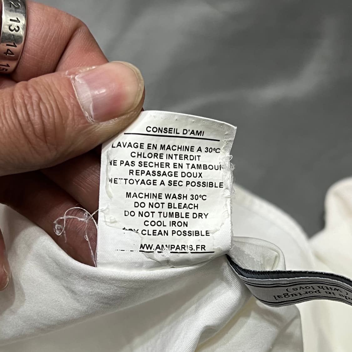  아미 코튼 셔츠 +명품감정서 y14467 상품이미지8