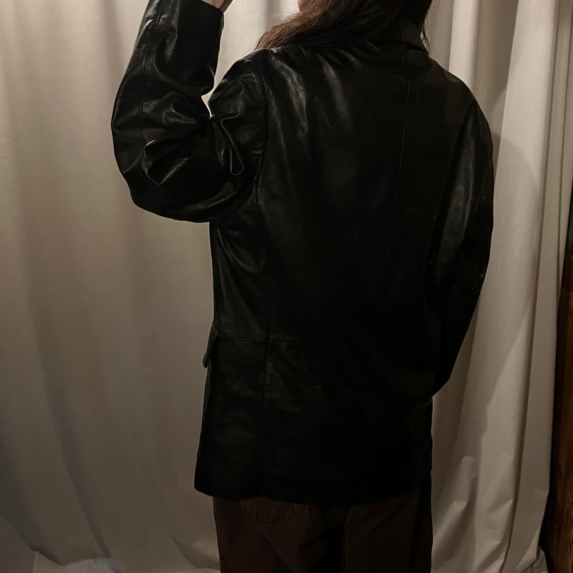 양가죽 블레이저 자켓 상품이미지3
