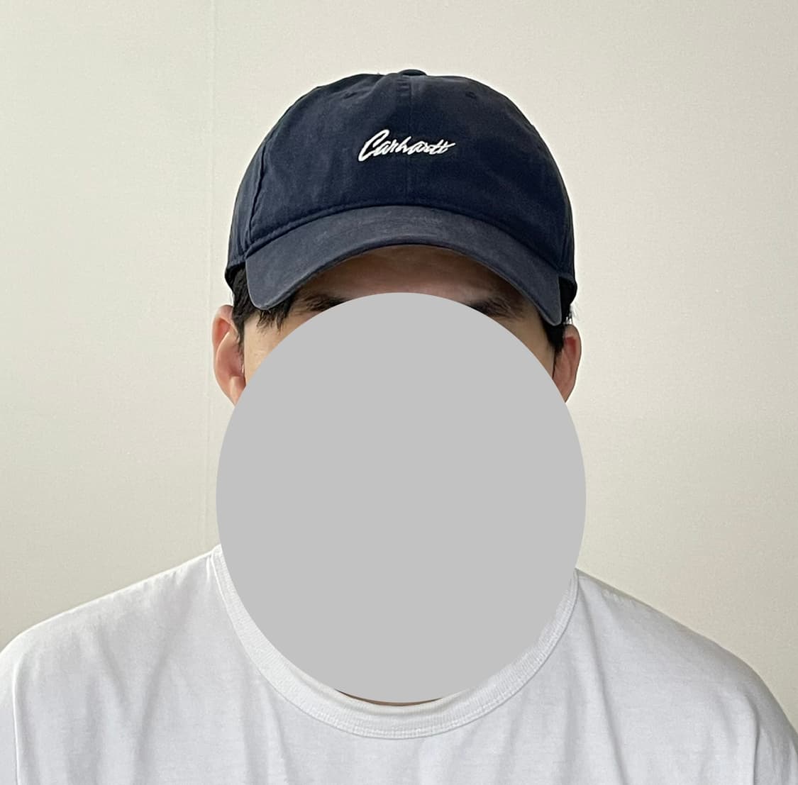 칼하트 이니셜 볼캡(네이비) 상품이미지1