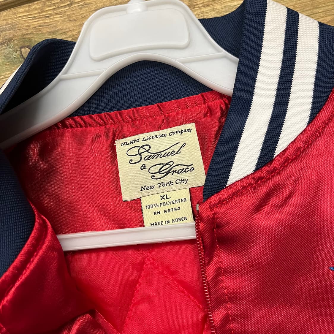 빈티지 스타디움 자켓 레드 패치  상품이미지4