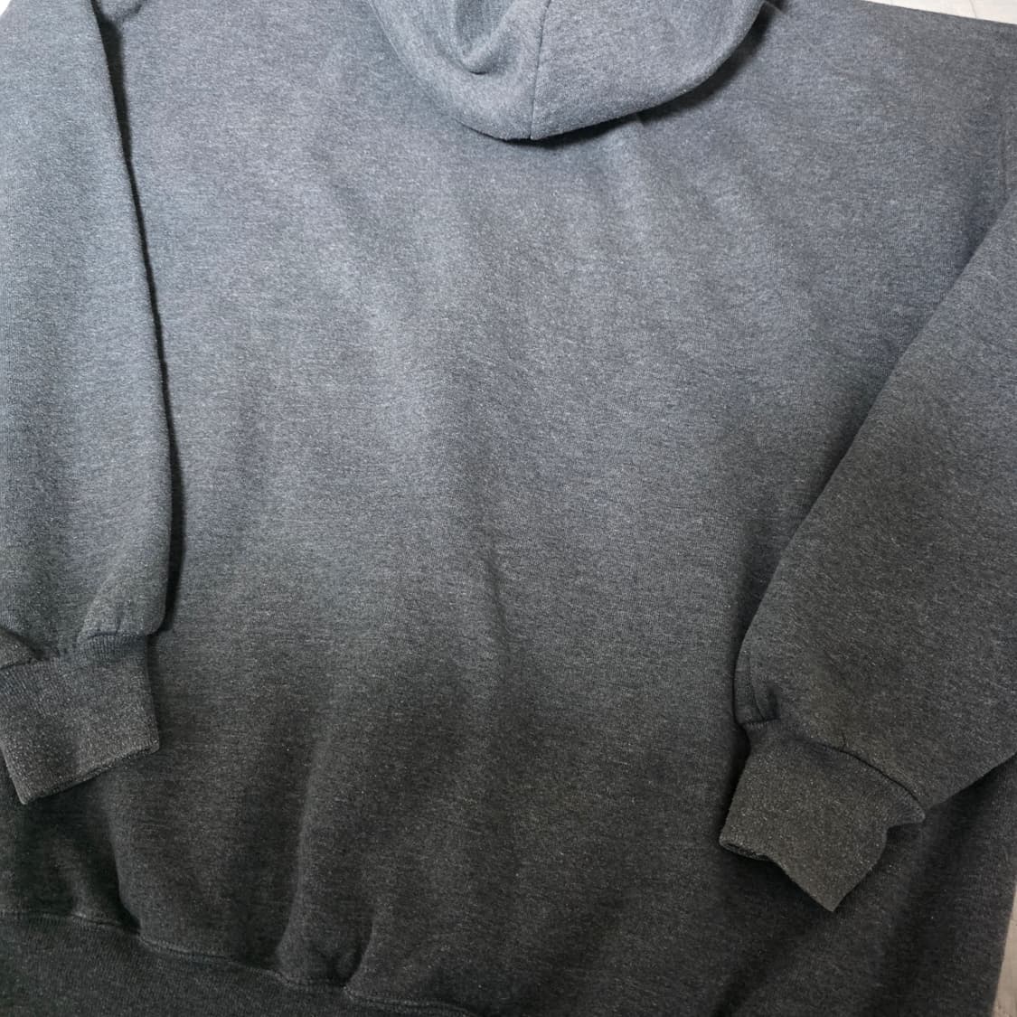 [XXL] 90s 빈티지 러셀 애슬레틱 후드집업 다크그레이 굿컨디션 상품이미지4