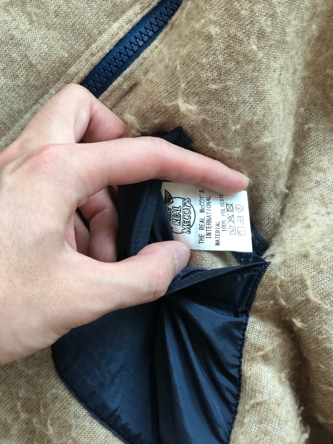 리얼맥코이 파타고니아 복각 플리스 자켓 상품이미지3