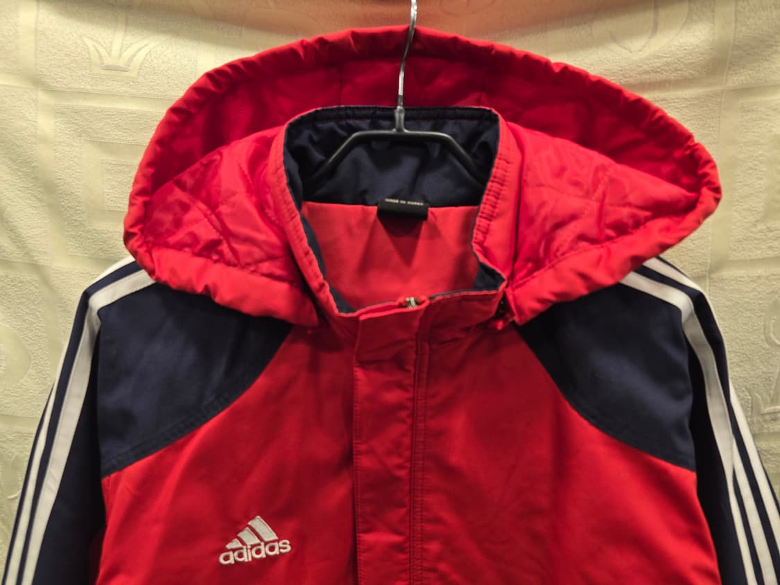 아디다스 올드스쿨 빅로고 누빔 점퍼  75 사이즈 상품이미지2