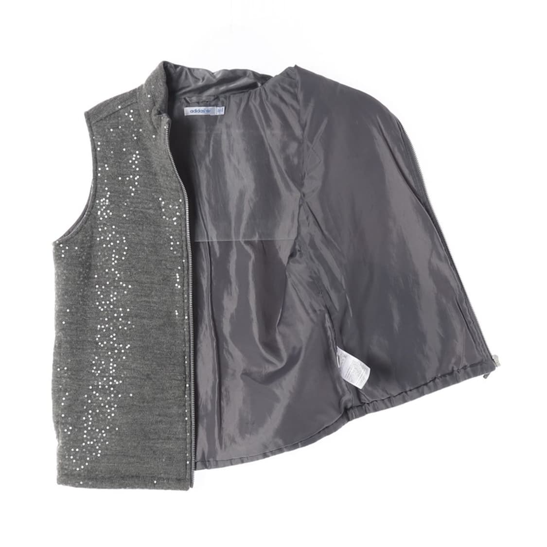 아디다스 스팽글 자수 로고 퀼팅 베스트 90 상품이미지2