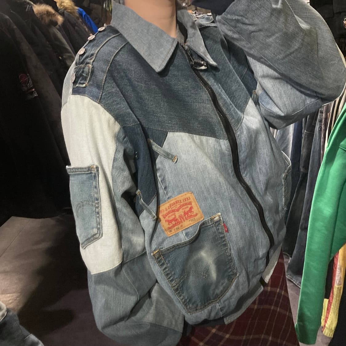 [IM]리바이스 리메이크 카라 데님자켓 상품이미지3