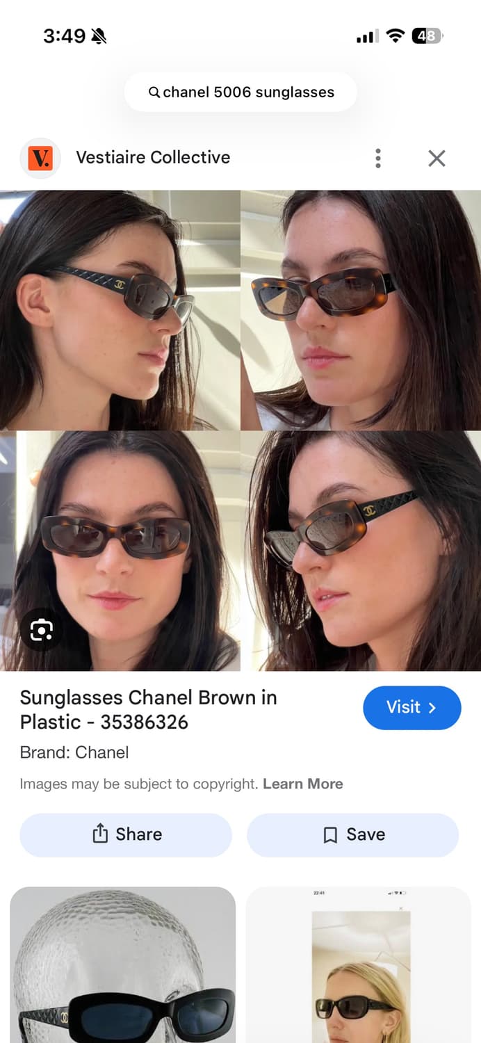 샤넬 선글라스 상품이미지10