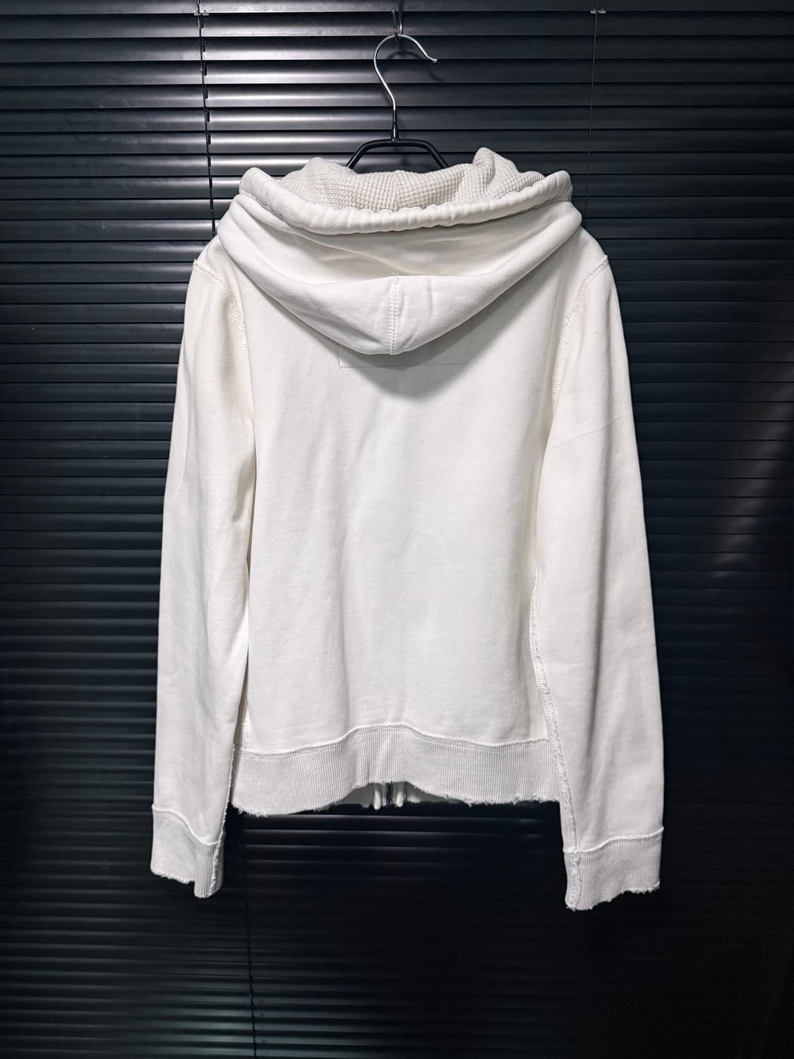 아베크롬비 후드 후디 집업 스웻 화이트 흰색 L 양홍원 Y2K 빈티지 상품이미지7