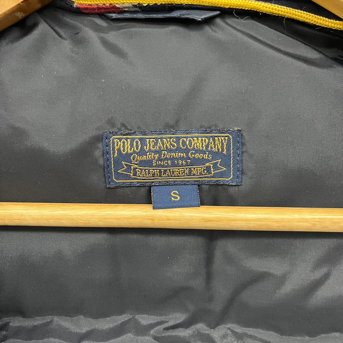 폴로 랄프로렌 패딩 조끼 네이비 여xs 상품이미지5