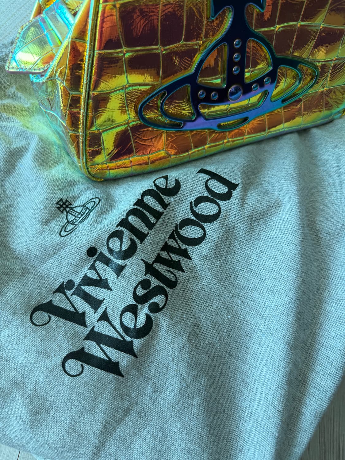 비비안웨스트우드 아카이브 orb 야스민 백 멀티컬러 상품이미지4