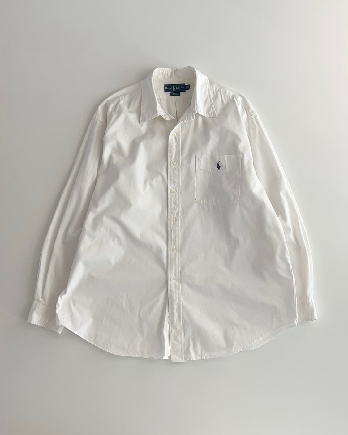 폴로 랄프로렌 블레이크 화이트 셔츠 XL 상품이미지1