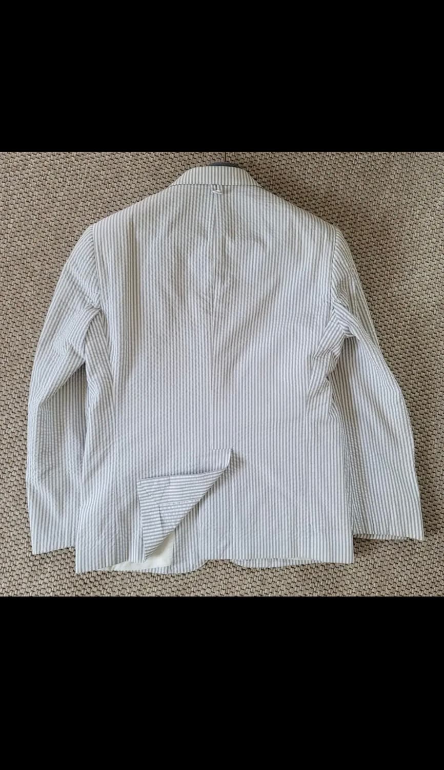 톰브라운 브룩스브라더스 정통 시어서커 블레이저 블랙 프리스 프레피 상품이미지6