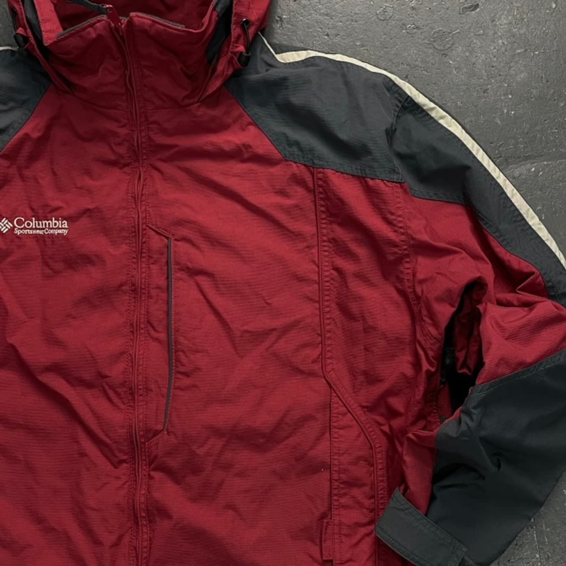 100 콜럼비아 인터체인지 바람막이 상품이미지2