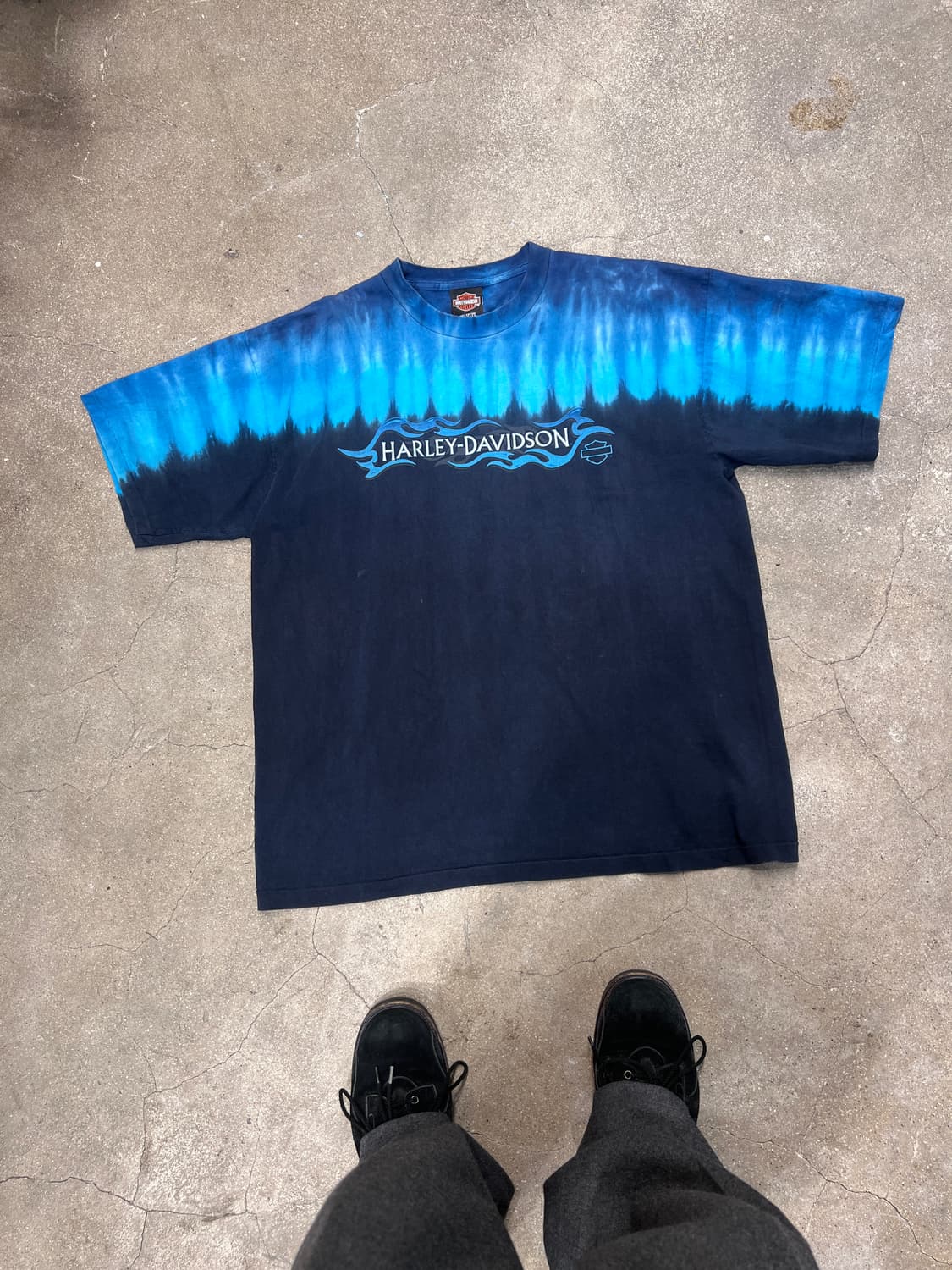 2002 할리데이비슨 타이다이 반팔 티셔츠 상품이미지1