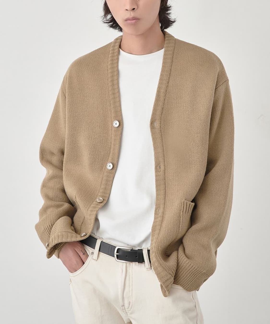 미나브 울 가디건 / 남성 가디건/ 남자 가디건  상품이미지1