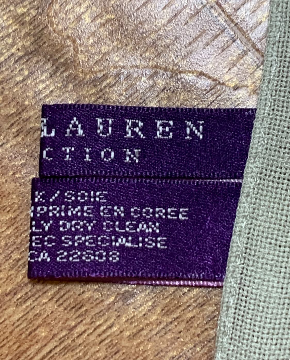 랄프 로렌 컬렉션-퍼플라벨 플라워 스카프(실크) 상품이미지10