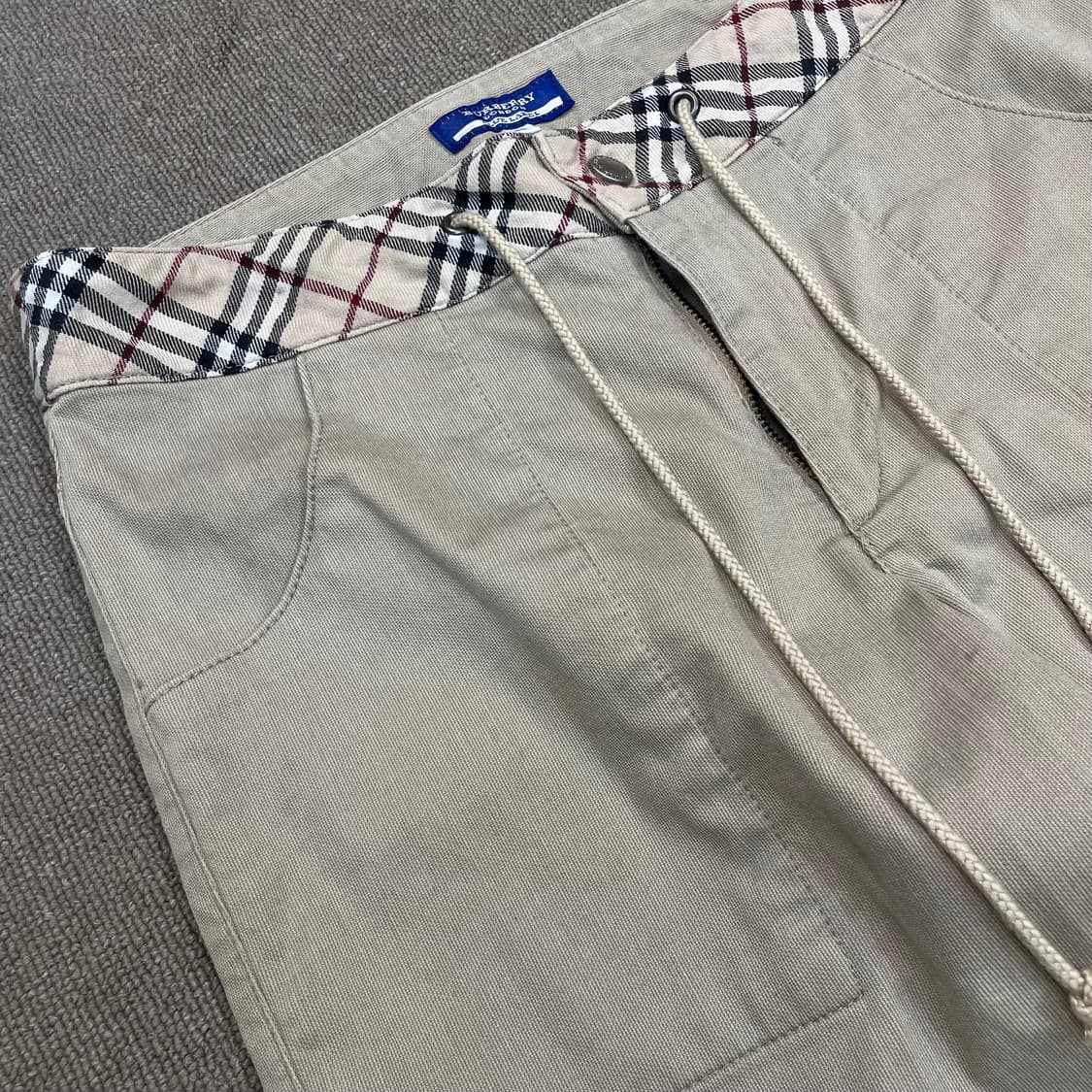 BURBERRY  blue label 버버리 우먼스 플레어 팬츠 38 상품이미지3