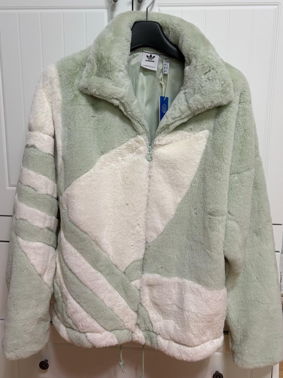 아디다스 트레포일 퍼 후리스 민트 L 상품이미지1