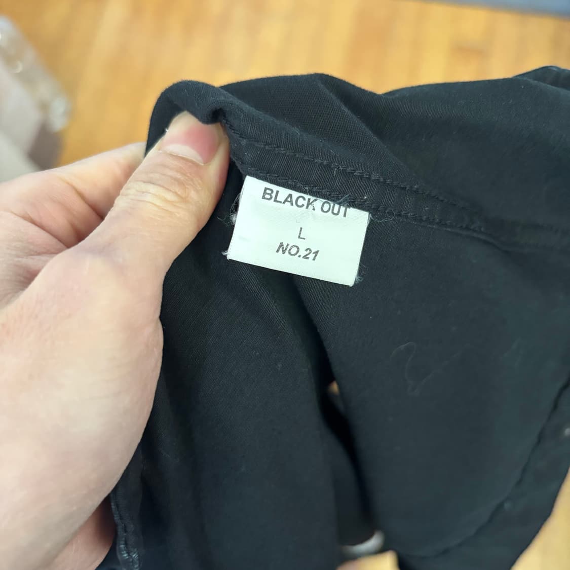블랙아웃 자켓 L 상품이미지3