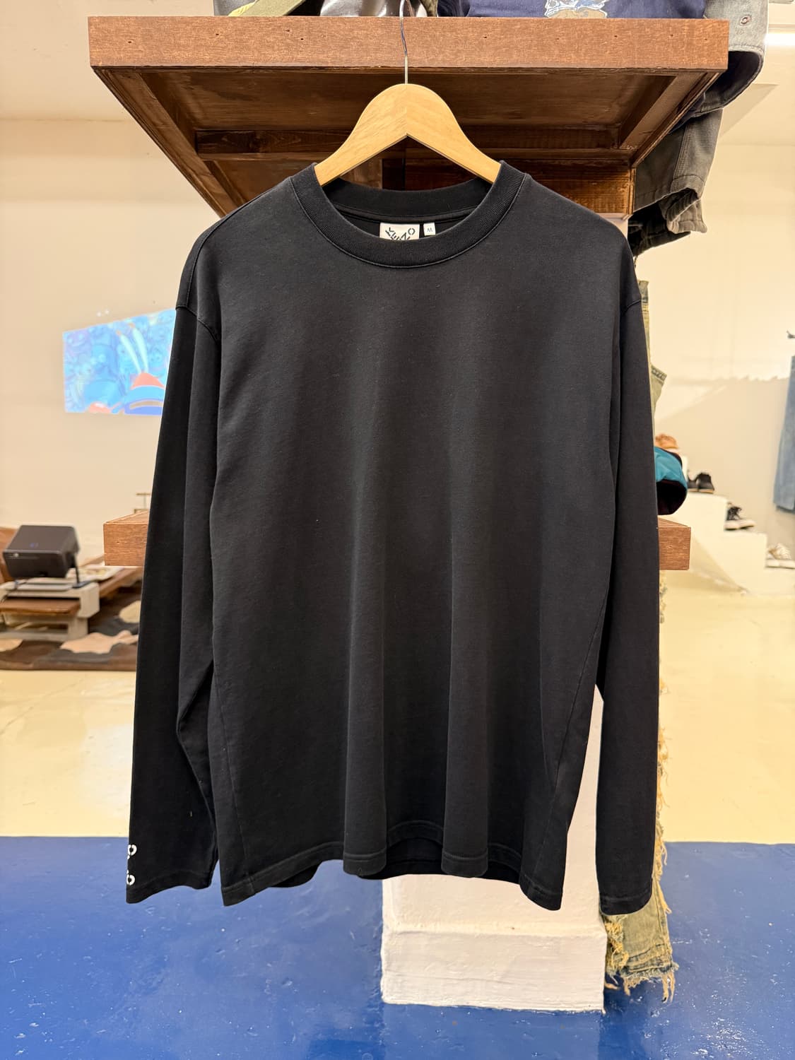 Kenzo 겐조 크로스 빅로고 슬리브 상품이미지4