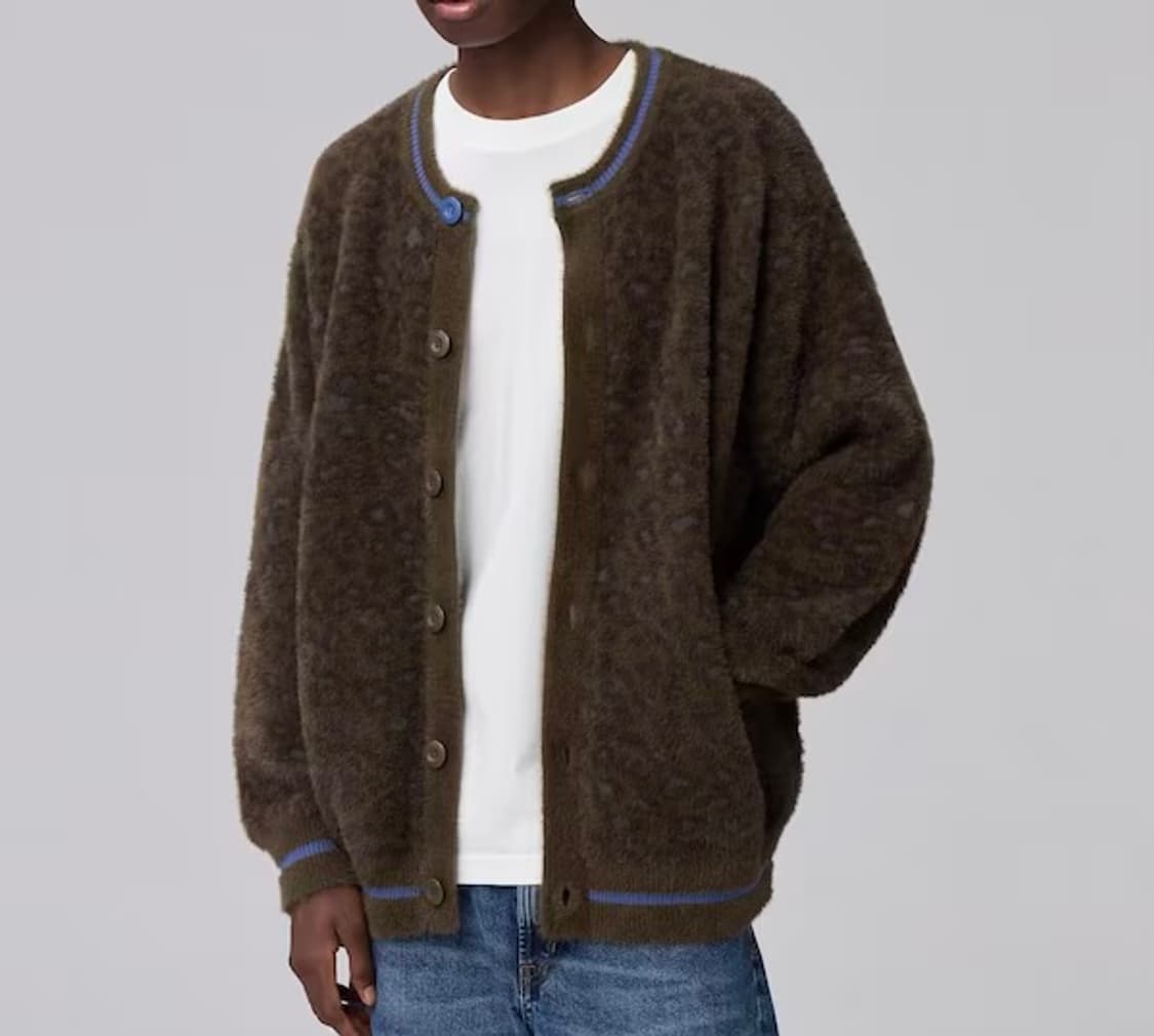 [M,L/미개봉새상품] GU X 언더커버 샤기 가디건 상품이미지5