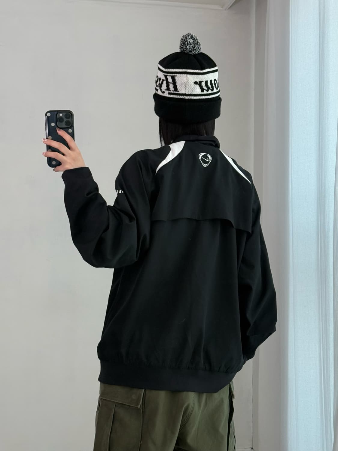 나이키 유벤투스 블랙 바람막이 상품이미지4