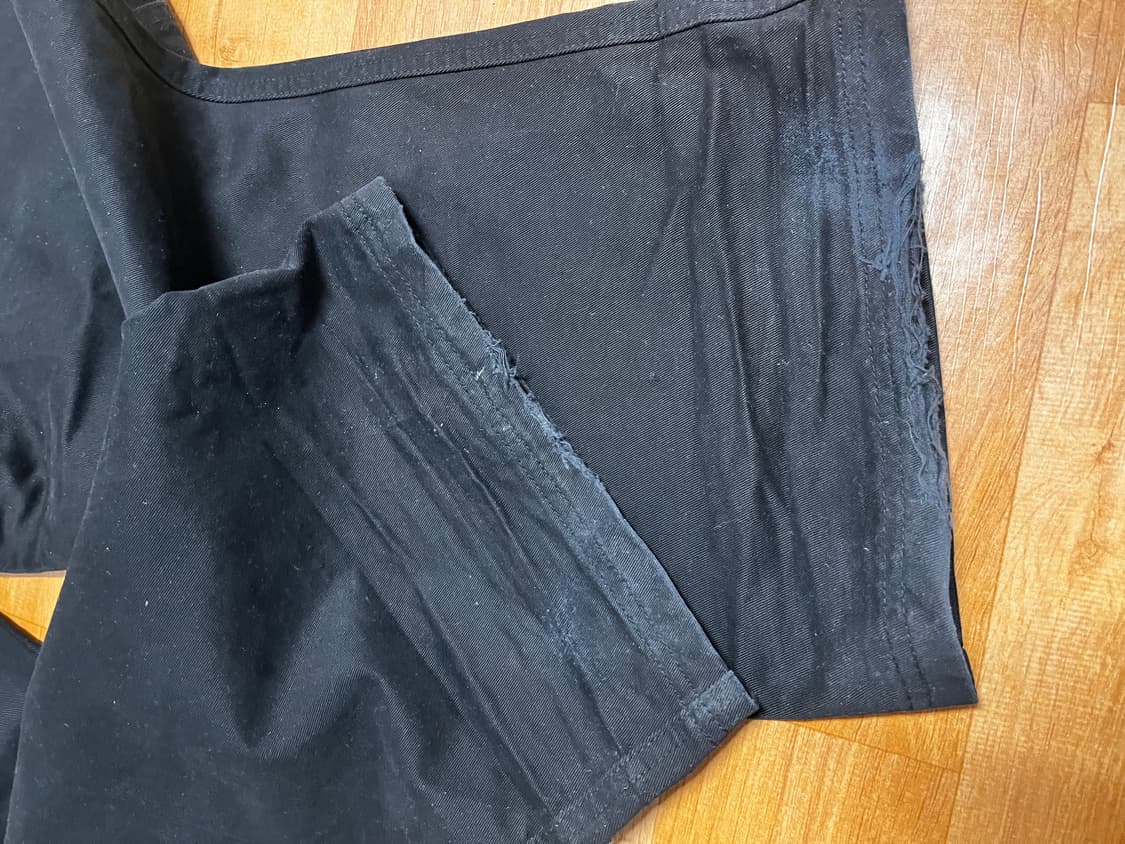 S size) xlim ep7 시놉시스 01 트라우저 black 상품이미지4