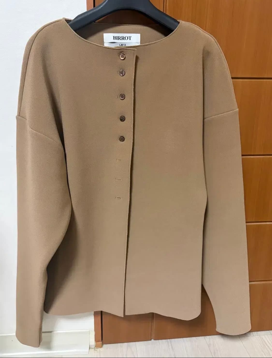 비롯 LAY3 BOATNECK CARDIGAN 상품이미지4