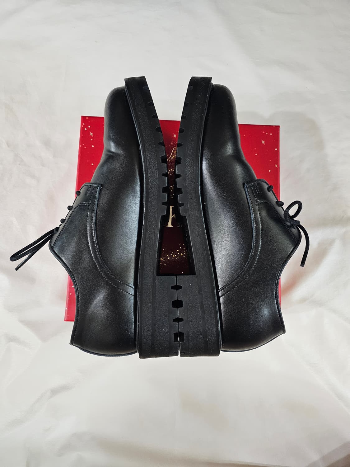 [260] 커스텀에이드 4.5cm 소가죽 코만도 더비 슈즈 구두 컴포트 상품이미지6