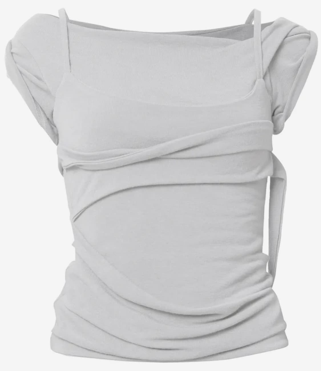 [미착용새상품,정가이하] 플레어업 레이어드 뷔스티에 탑  상품이미지4