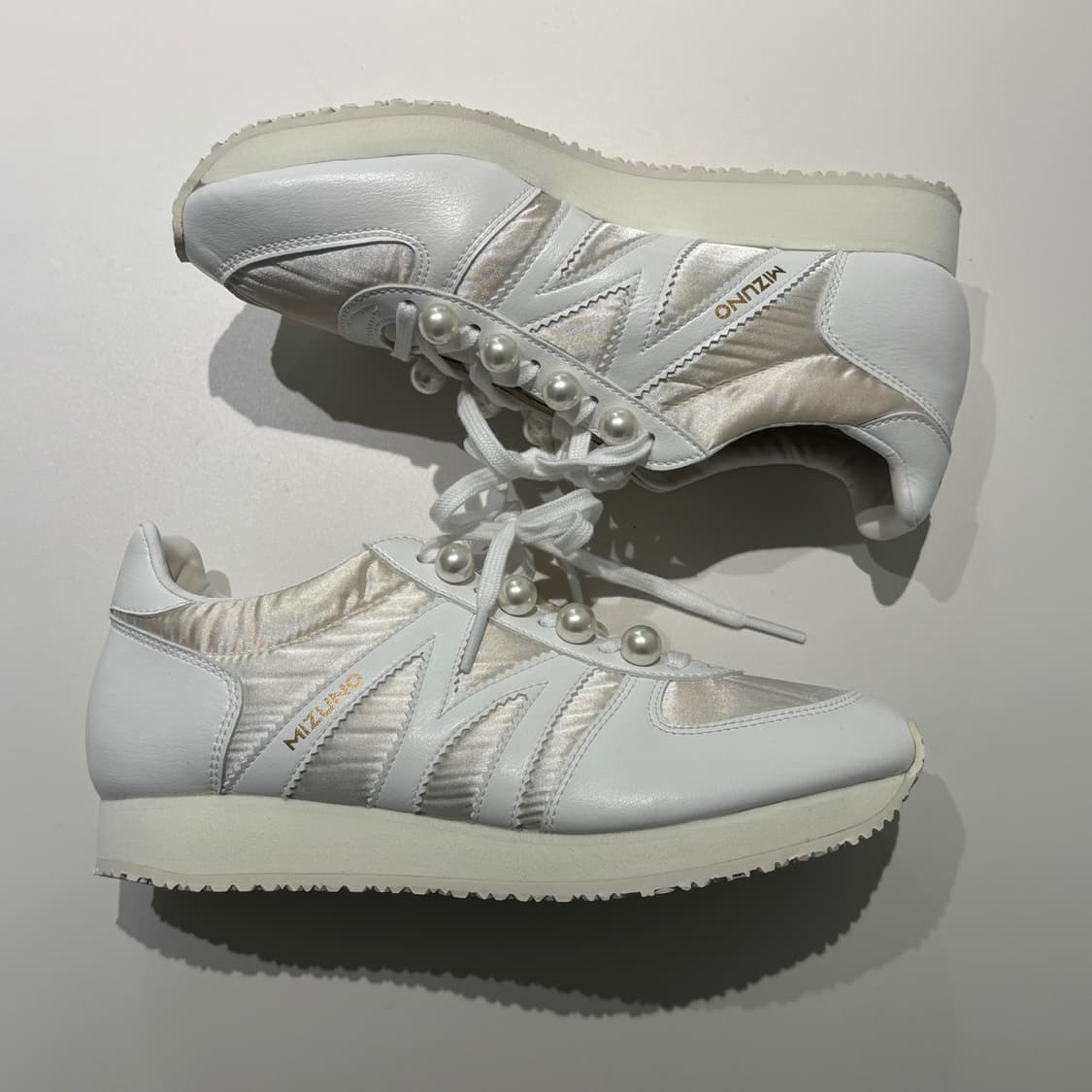 235) 미즈노 * 뮤베르 진주 스니커즈 상품이미지4