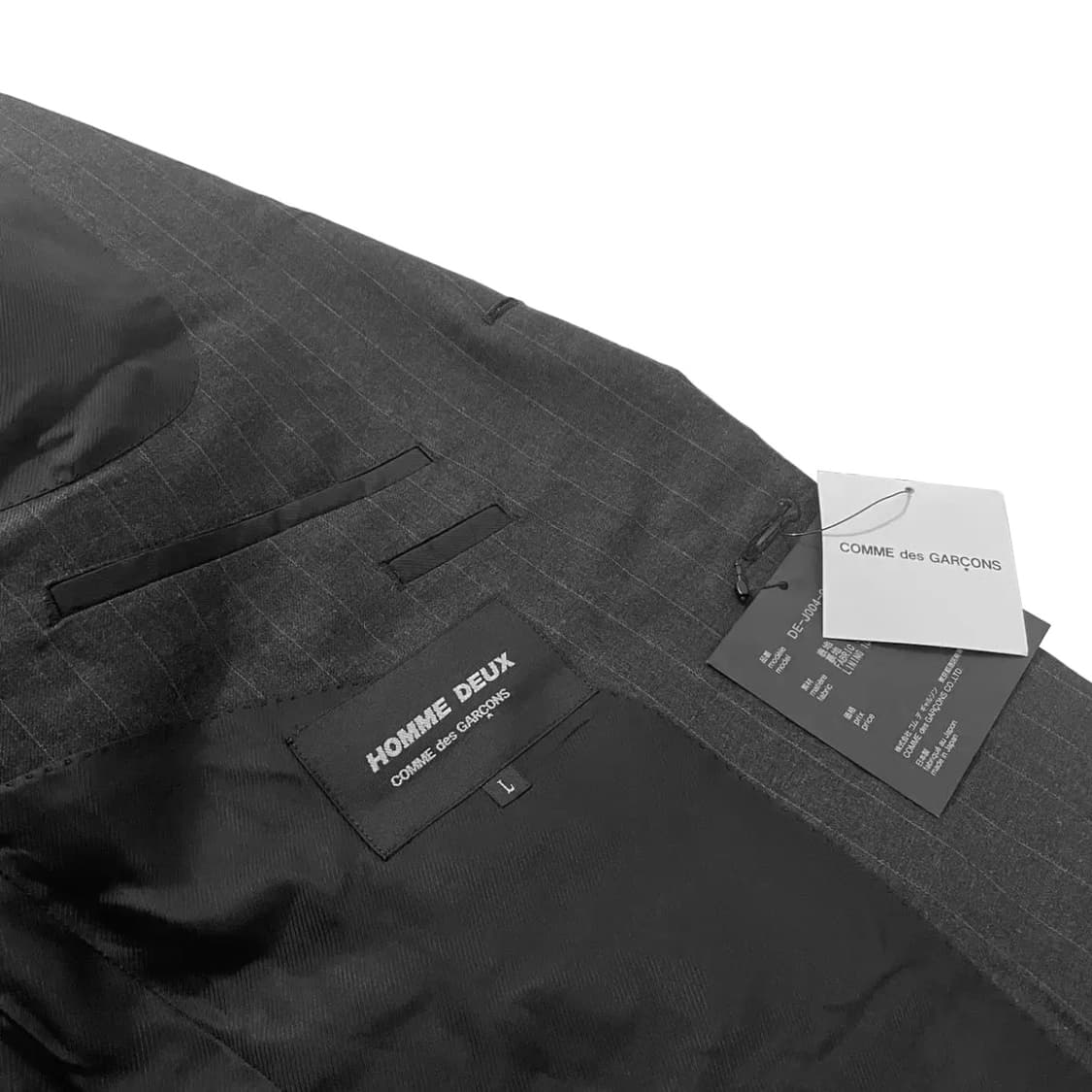 CDG Homme Deux Stripe Blazer Jacket 상품이미지3